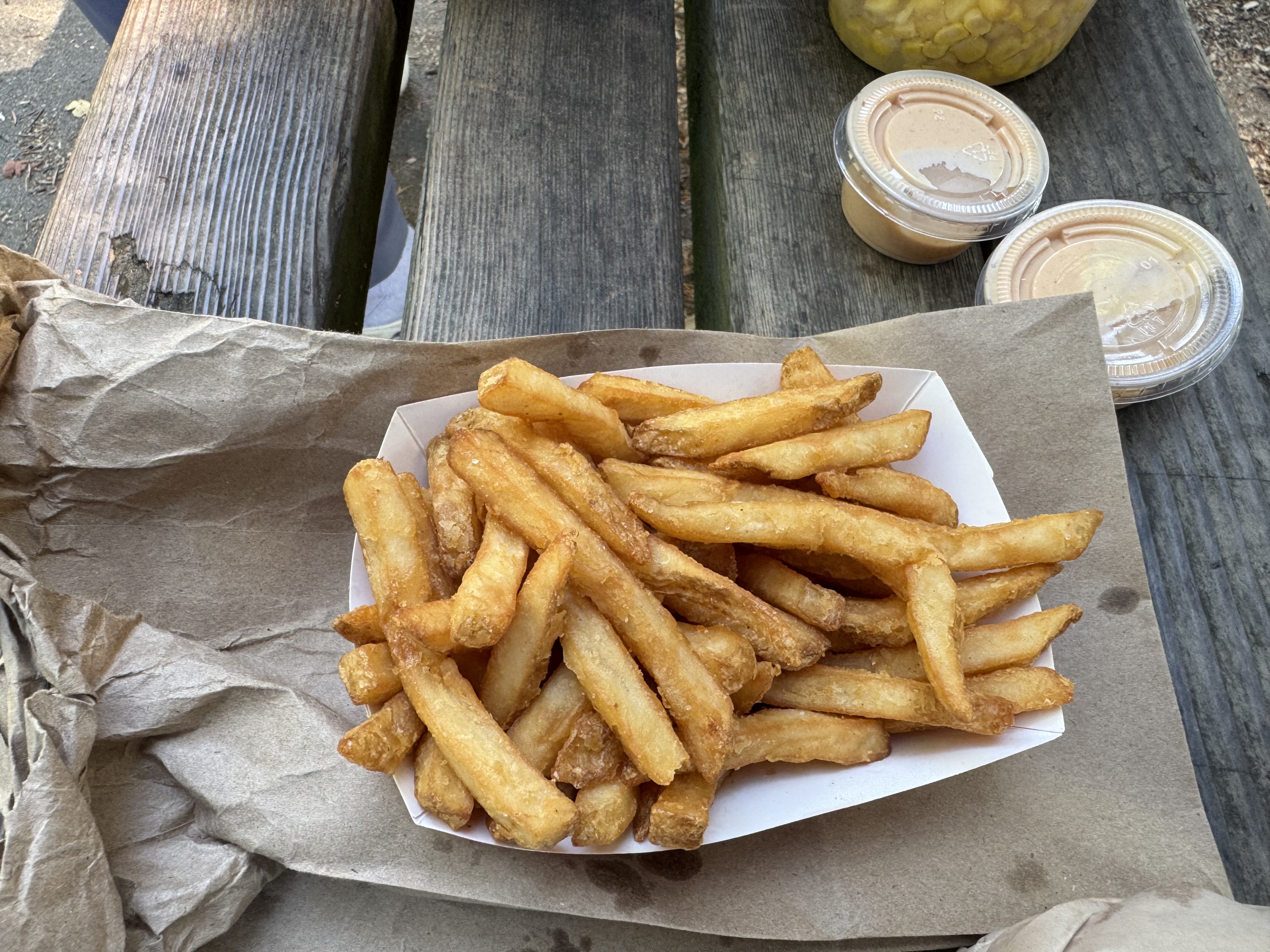 rain city burger fries